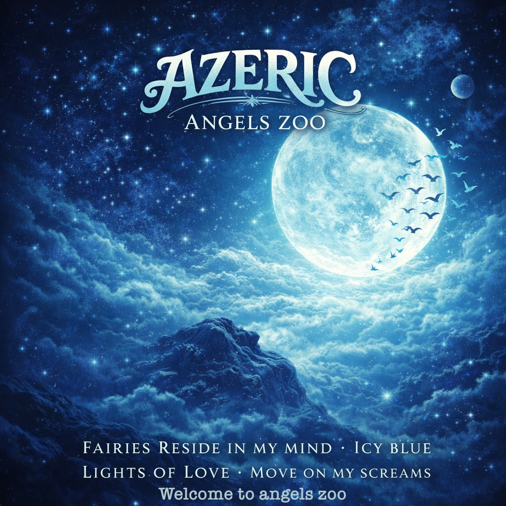 Official Fairies Reside in My Mind EP artwork by AZERIC