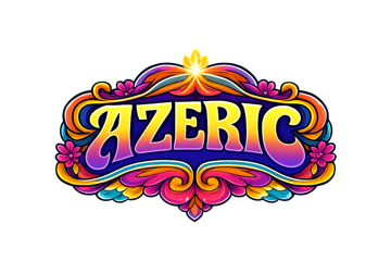 AZERIC psychedelic logo