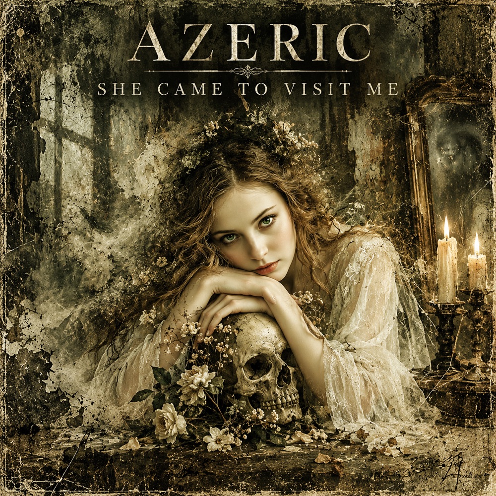 Pochette du single She Came to Visit Me par AZERIC et Philitz